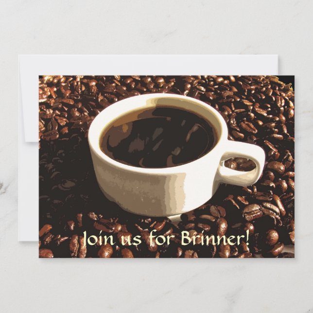 Invitación para el Café Brinner (Anverso)