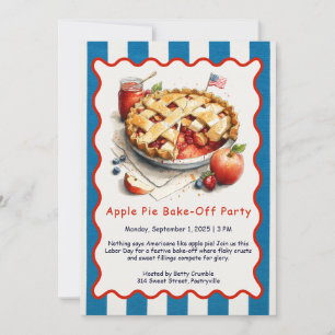 Invitación para el Concurso de Tarta de Manzana de