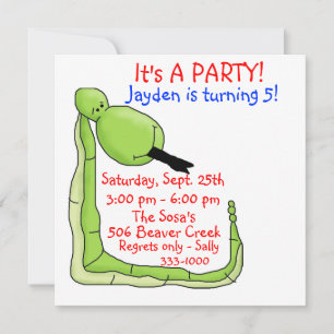 Invitación para el cumpleaños del niño