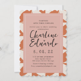 Invitación para el manejo de Bodas Retro 70