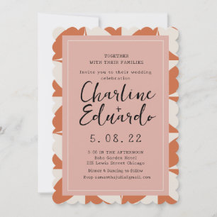 Invitación para el manejo de Bodas Retro 70