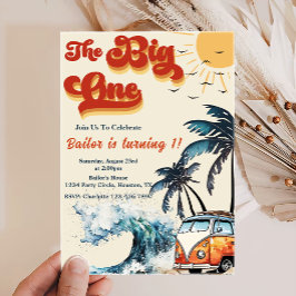 Invitación para el surf Big One | Gran ola