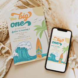 Invitación para el surf Big One | Invitación a las