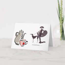 Invitación para el té - Grisón y Dama de abejas