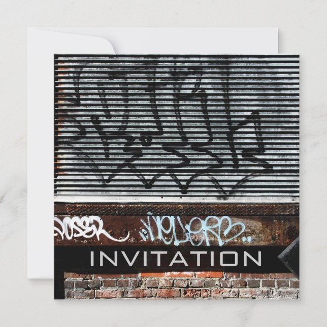 invitación para embarcar grafitti (Anverso)