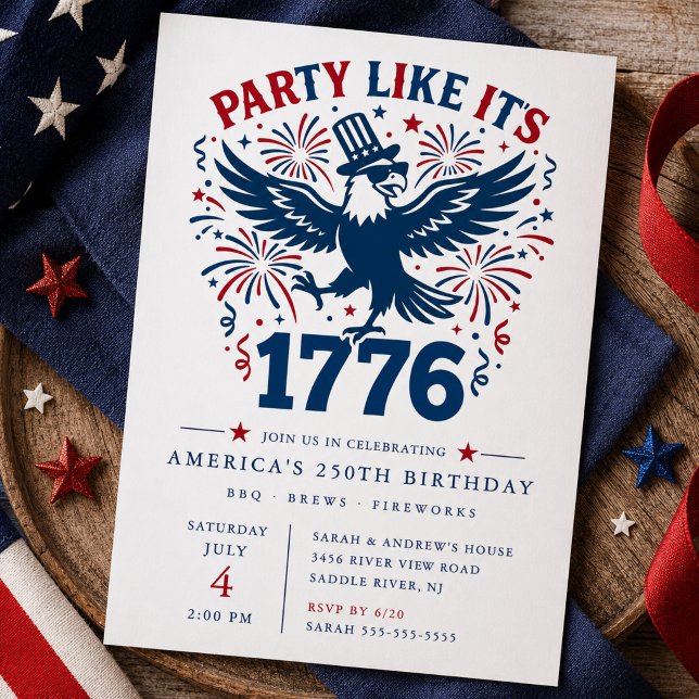 Invitación para Festejar como si fuera 1776 (Subido por el creador)