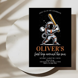 Invitación para Fiesta de Aventura Espacial – Tema