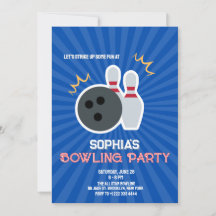 Invitación para Fiesta de Bolos 4