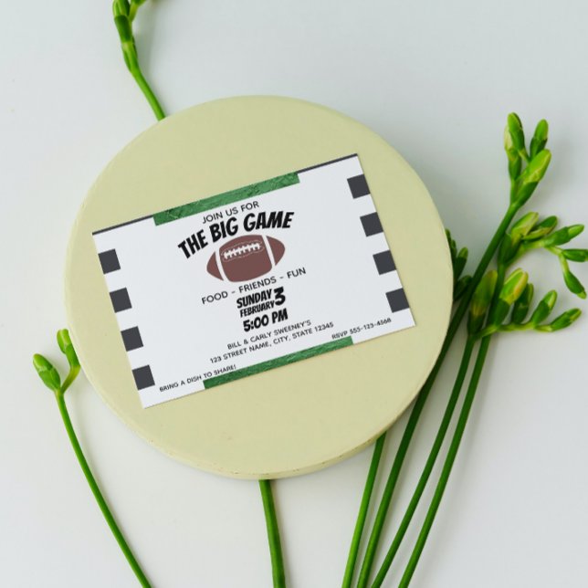 Invitación para Fiesta de Fútbol (Subido por el creador)