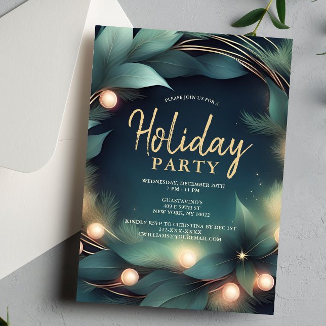 Invitación para fiestas de oficina de vacaciones c (Subido por el creador)