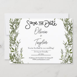 Invitación para Guardar la Fecha Caprichosa con Ve