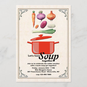 Invitación para hacer sopa