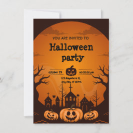 invitación para Halloween 2024
