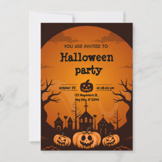 invitación para Halloween 2024