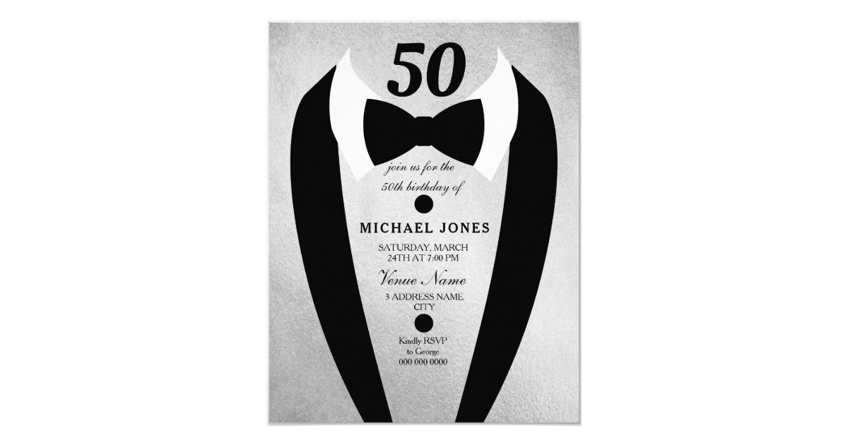 Invitación para hombre de la fiesta de cumpleaños | Zazzle.es