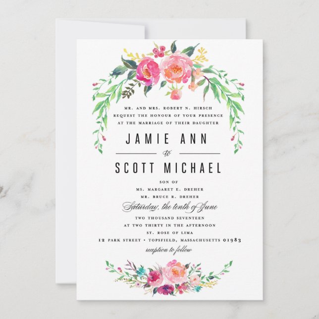 Invitación para jamie (Anverso)