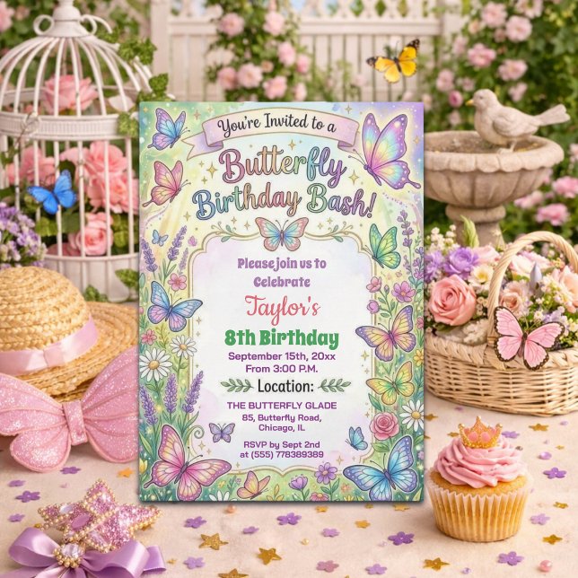 Invitación para la Fiesta de Cumpleaños número 8 d (Subido por el creador)