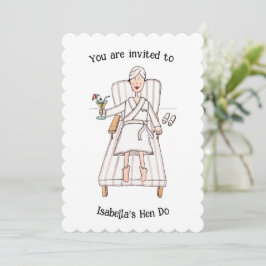 Invitación para la fiesta de despedida de soltera