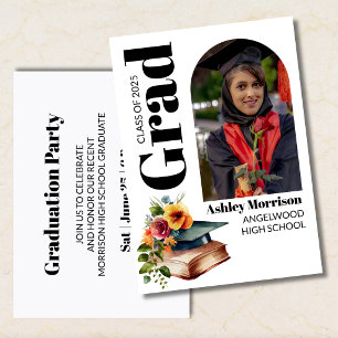 Invitación para la fiesta de graduación de la prom