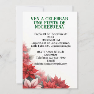 Invitación para la Fiesta de Nochebuena