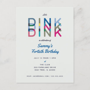 Invitación para la Fiesta de Pickleball Sports Let