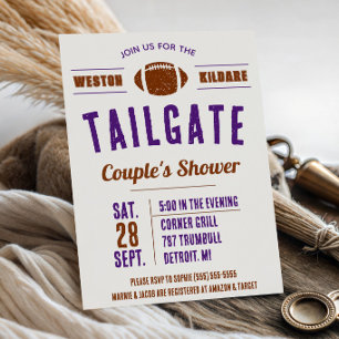Invitación para la fiesta de regalos de novia para