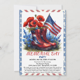Invitación para la Fiesta del Día de los Caídos