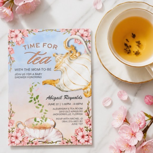 Invitación para la Hora del Té (Subido por el creador)
