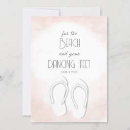 Invitación Para la Playa y Tus Pies de Baile