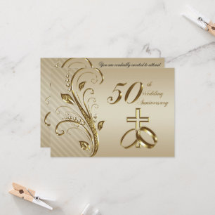 Invitación para la tarjeta de aniversario de bodas