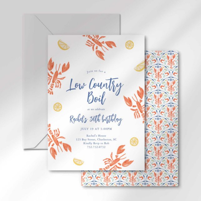 Invitación para Langostinos al Estilo Low Country (Subido por el creador)