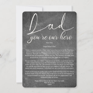 Invitación Para mi papá increíble en el Día del Padre