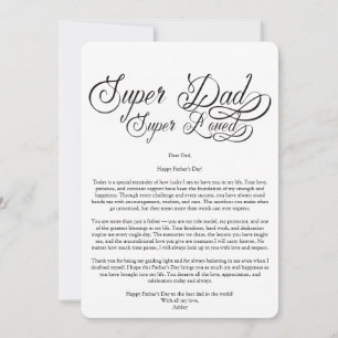 Invitación Para mi papá increíble en el Día del Padre