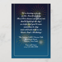 Invitación para mostrar Fireworks