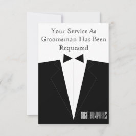 Invitación para Padrino de Boda o Padrinos