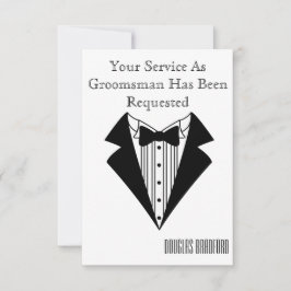 Invitación para Padrino o Caballero de Honor