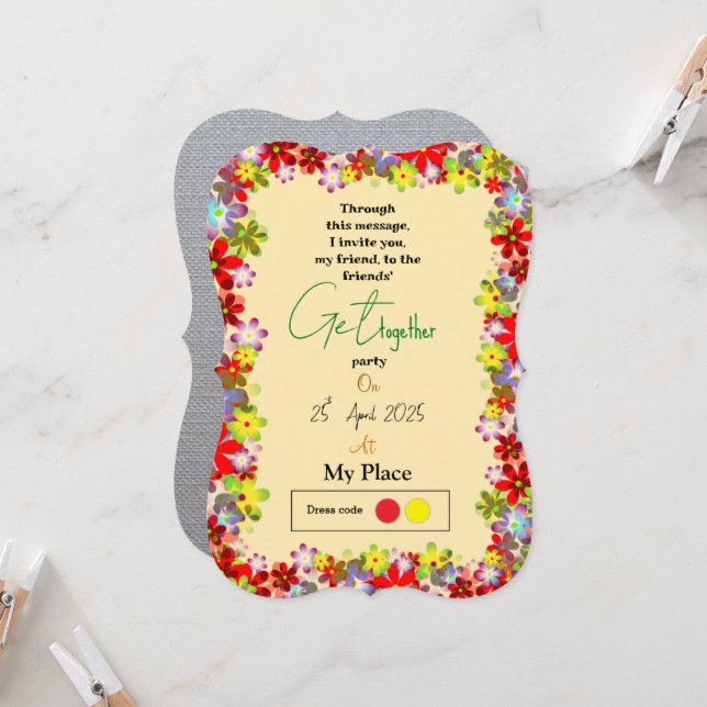 Invitación para reunirse (Anverso/Reverso In Situ)