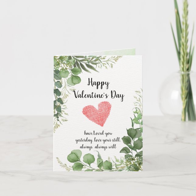 Invitación Para siempre: Celebración de San Valentín (Anverso)