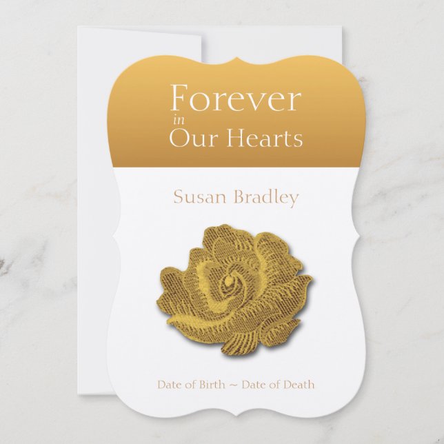 Invitación Para siempre en nuestros corazones subió 1 (Anverso)