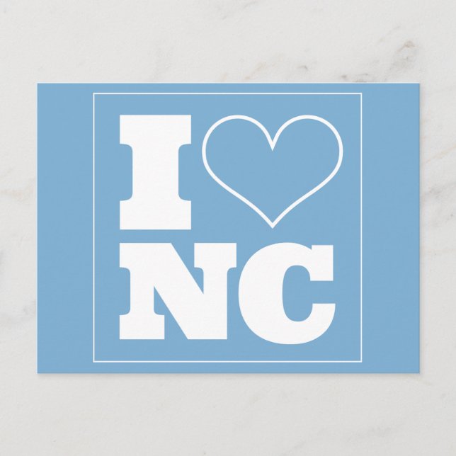 Invitación para tailgate en Chapel Hill (NC) (Anverso)