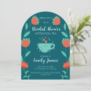Invitación para Té de Despedida de Soltera - Fiest