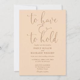 Invitación Para Tener Y Para Guardar Código QR Rosa Suave Bod