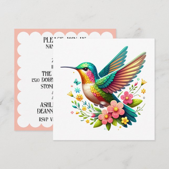 Invitación para toda ocasión (Anverso / Reverso)