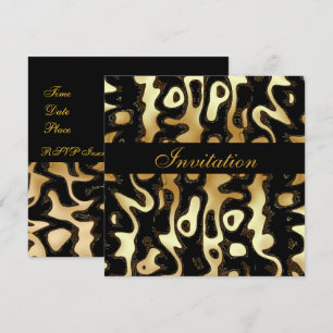 Invitación para todas las ocasiones Abstracto Áfri