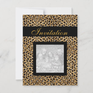 Invitación para todas las ocasiones con estampado