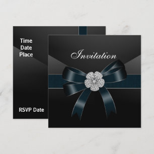 Invitación para todas las ocasiones con joya de di