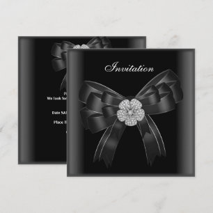 Invitación para todas las ocasiones con joya de di