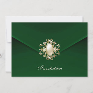 Invitación para todas las ocasiones Royal Green Ve