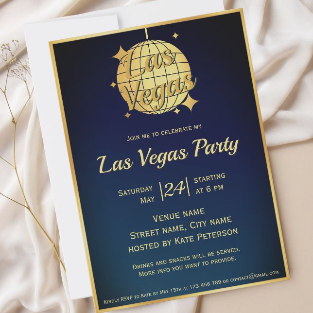 Invitación para una despedida de soltero en Las Ve (Subido por el creador)