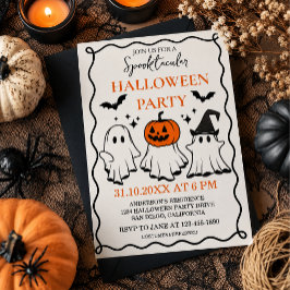 Invitación para una fiesta de Halloween espectacul